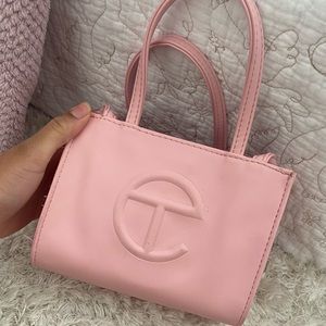 Telfar Small Pink Bag